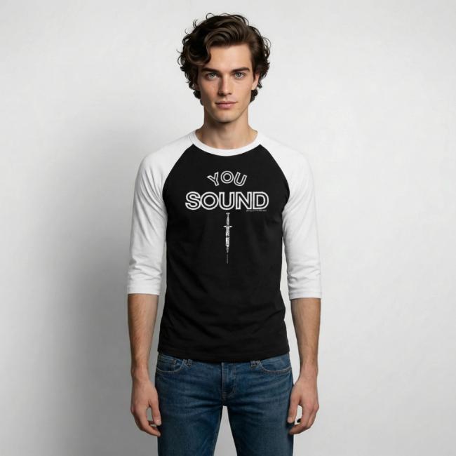 You Sound Shot (White Lettering)