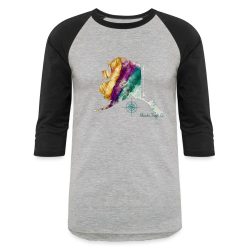 Alaska Hoodie for Women Design - Unisex Baseball T-Shirt