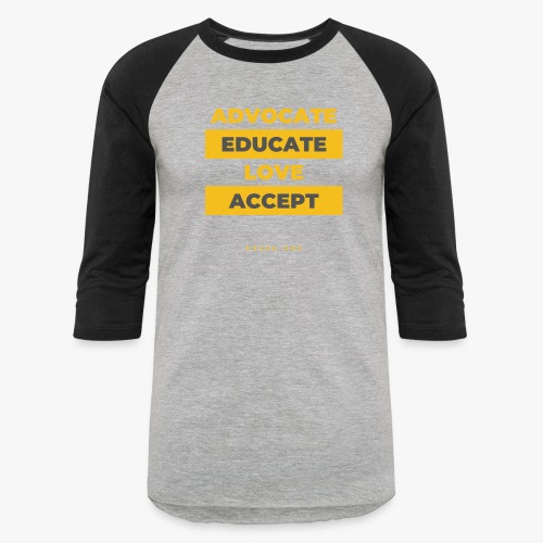 advocate - Unisex Baseball T-Shirt