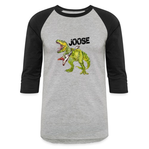 JOOSE T-Rex - Unisex Baseball T-Shirt