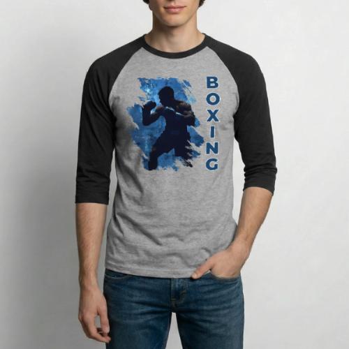 Boxing Style - Unisex Baseball T-Shirt
