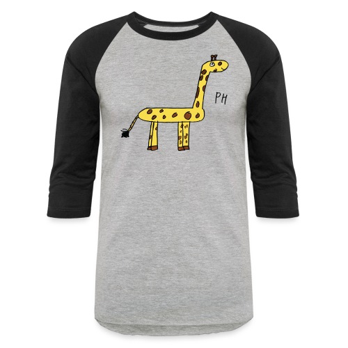 Giraffe - Unisex Baseball T-Shirt