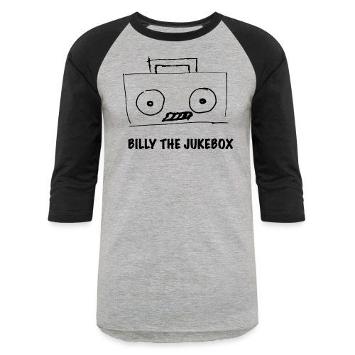 Billy the jukebox - Unisex Baseball T-Shirt