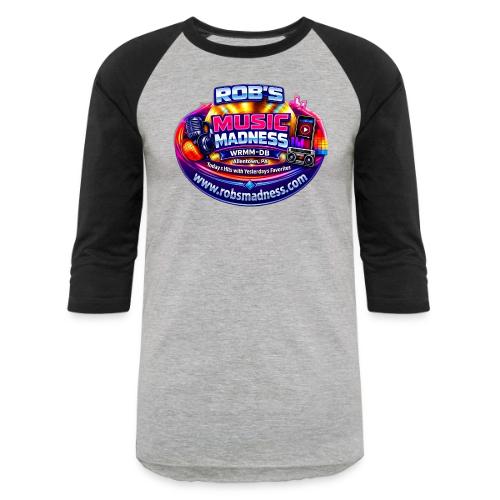 Rob's Music Madness WRMM-DB - Unisex Baseball T-Shirt