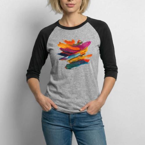Harmony in Motion - Unisex Baseball T-Shirt