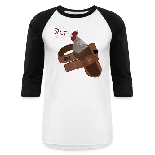 RoosterHolster - Unisex Baseball T-Shirt