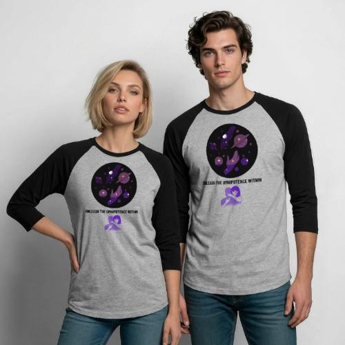 Unleash The Omnipotence Within - Unisex Baseball T-Shirt