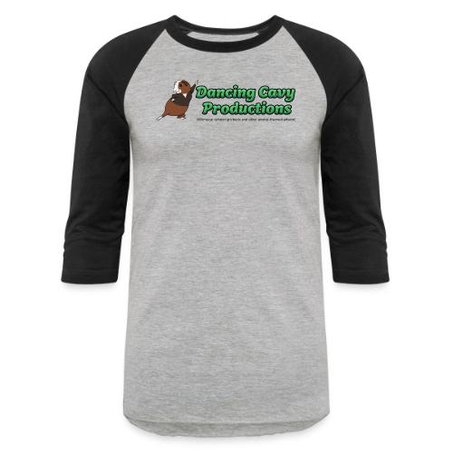 Dancing Cavy Productions Logo Wear - Unisex Baseball T-Shirt