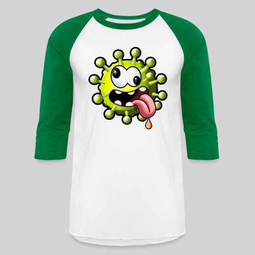 Crazy Virus - Unisex Baseball T-Shirt