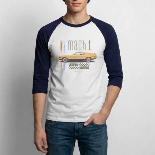 Mach 1 - Legend Racers - Unisex Baseball T-Shirt