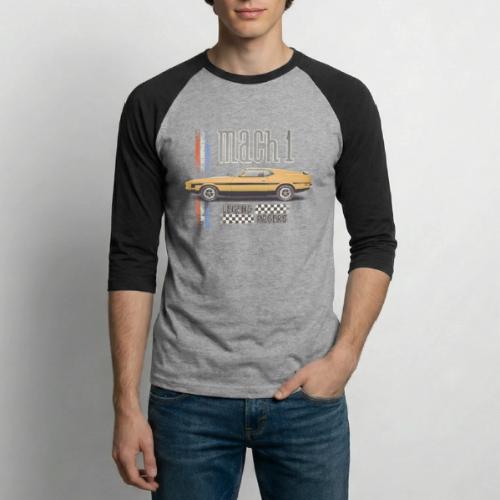 Mach 1 - Legend Racers - Unisex Baseball T-Shirt