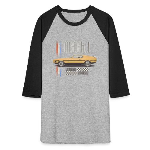 Mach 1 - Legend Racers - Unisex Baseball T-Shirt