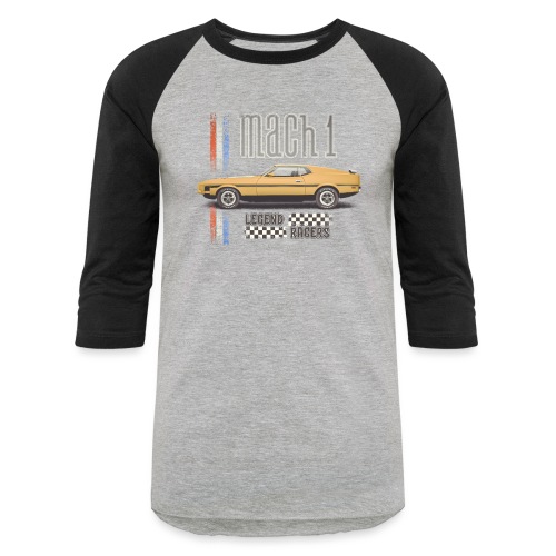 Mach 1 - Legend Racers - Unisex Baseball T-Shirt