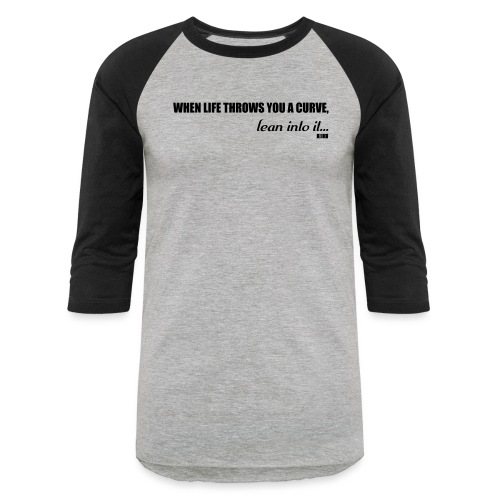 CURVE - Unisex Baseball T-Shirt
