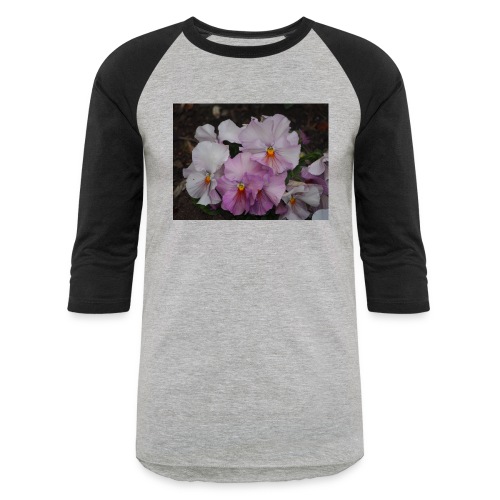 flowers - Unisex Baseball T-Shirt