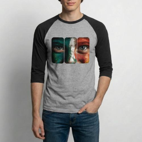 Mexican Spirit - Unisex Baseball T-Shirt