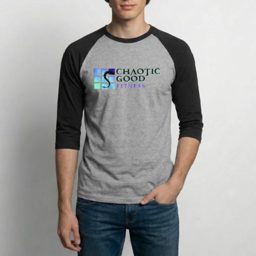 CG Fitness transparent large - Unisex Baseball T-Shirt