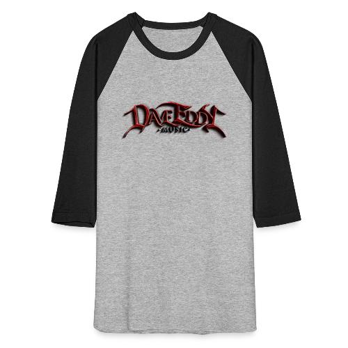 Dave Eddy Metal Logo - Unisex Baseball T-Shirt