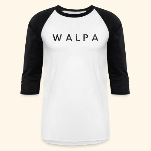 WALPA Bathymetric Contours - Unisex Baseball T-Shirt