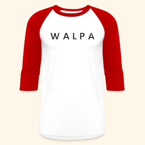 WALPA Bathymetric Contours - Unisex Baseball T-Shirt
