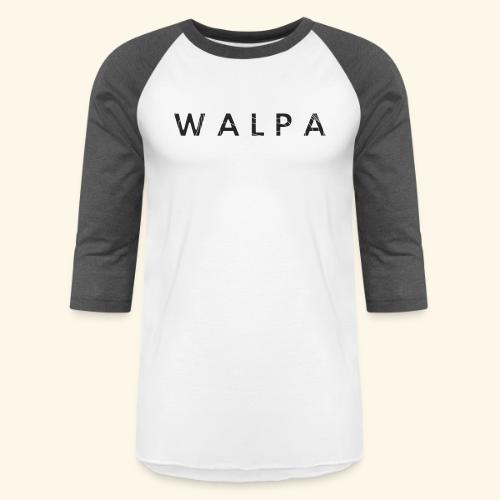 WALPA Bathymetric Contours - Unisex Baseball T-Shirt