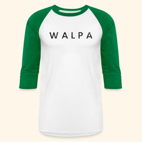 WALPA Bathymetric Contours - Unisex Baseball T-Shirt