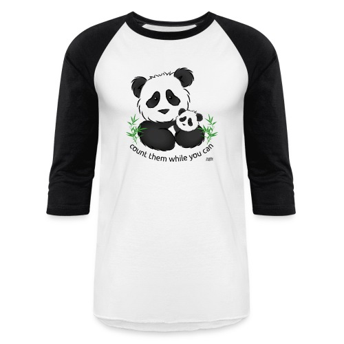 SnuggleCoats_panda - Unisex Baseball T-Shirt