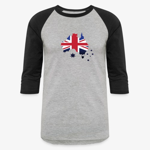 Awesome Aussie - Unisex Baseball T-Shirt