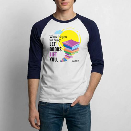 Booklist: Discover Reads That Lift You - Unisex Baseball T-Shirt