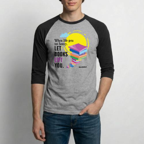 Booklist: Discover Reads That Lift You - Unisex Baseball T-Shirt