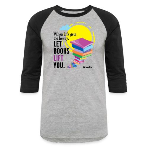 Booklist: Discover Reads That Lift You - Unisex Baseball T-Shirt