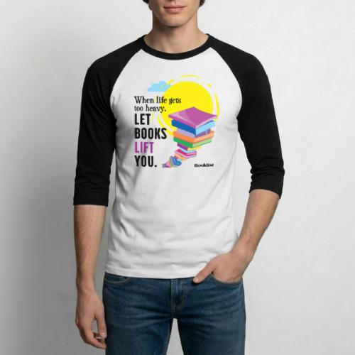 Booklist: Discover Reads That Lift You - Unisex Baseball T-Shirt