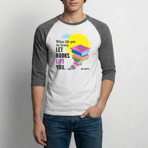 Booklist: Discover Reads That Lift You - Unisex Baseball T-Shirt