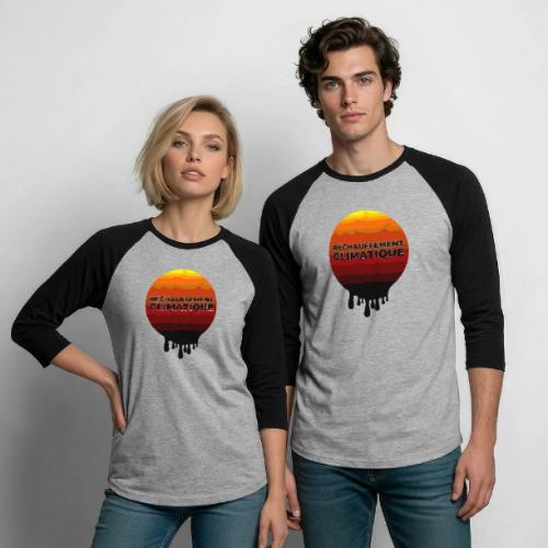 Global warming - Unisex Baseball T-Shirt
