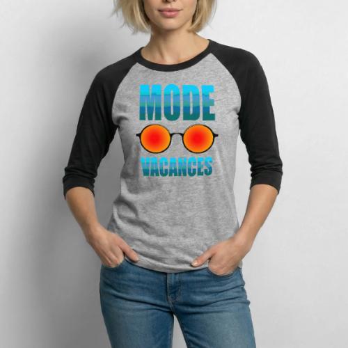 Vacation Mode Enabled - Unisex Baseball T-Shirt