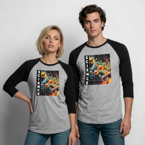 Molecular Science - Unisex Baseball T-Shirt