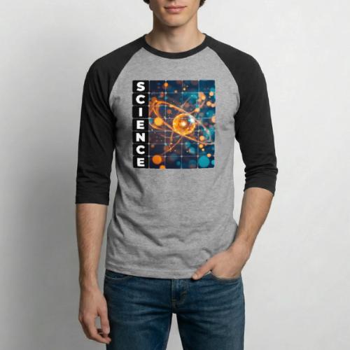 Science in Motion - Unisex Baseball T-Shirt