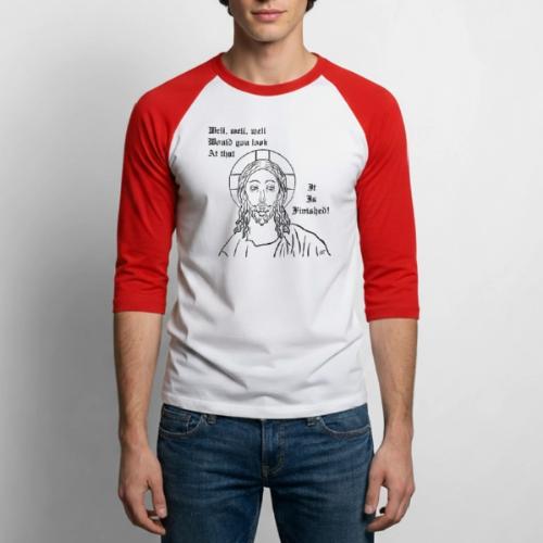 It is finished - Unisex Baseball T-Shirt