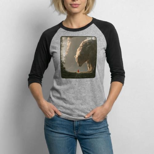 The Bear Who Found the Forest - Unisex Baseball T-Shirt