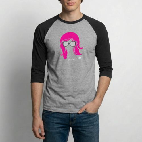 Geo Nerd (her) - Unisex Baseball T-Shirt