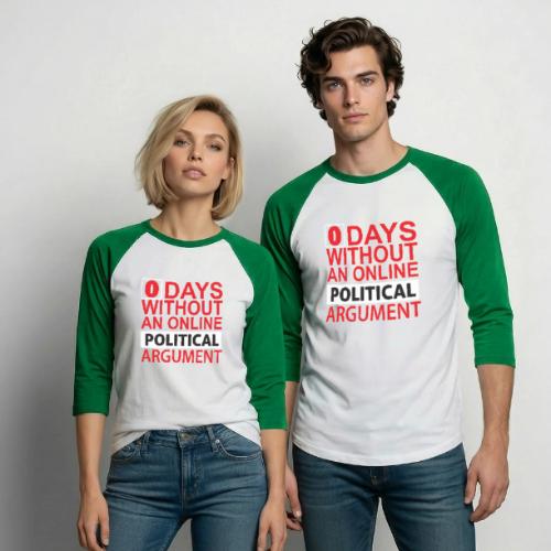 0 Days - Unisex Baseball T-Shirt