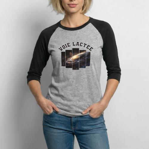 The Milky Way: A Visual Tribute - Unisex Baseball T-Shirt
