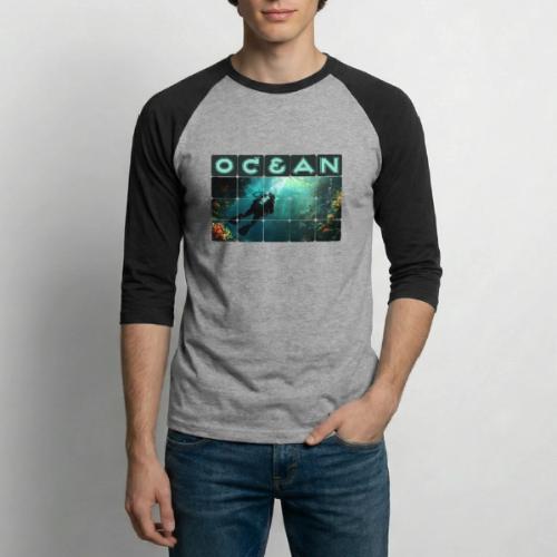 Ocean: Explorer of the Deep - Unisex Baseball T-Shirt