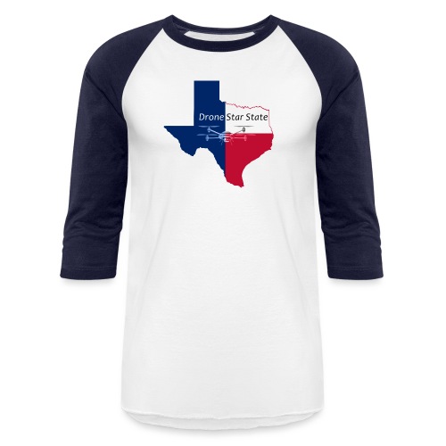 Drone Star State - Unisex Baseball T-Shirt