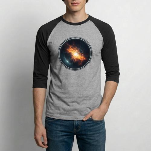 Supernova: cosmic explosion - Unisex Baseball T-Shirt