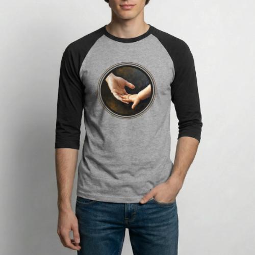 Hand in hand - Unisex Baseball T-Shirt