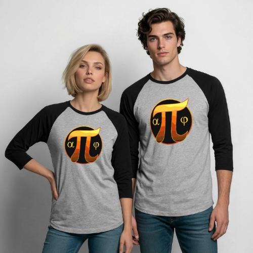 Trigonometry: Angles & Symbols - Unisex Baseball T-Shirt