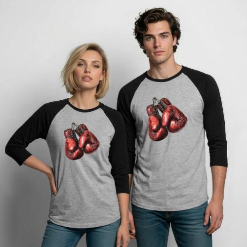 Legacy Boxing Gloves - Unisex Baseball T-Shirt