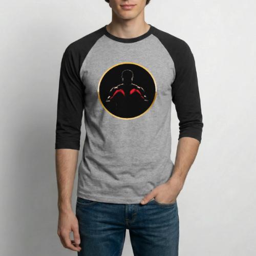 Boxing: Gold Core Muscle - Unisex Baseball T-Shirt