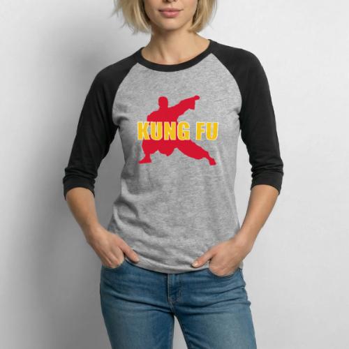 Kung Fu Energy - Unisex Baseball T-Shirt